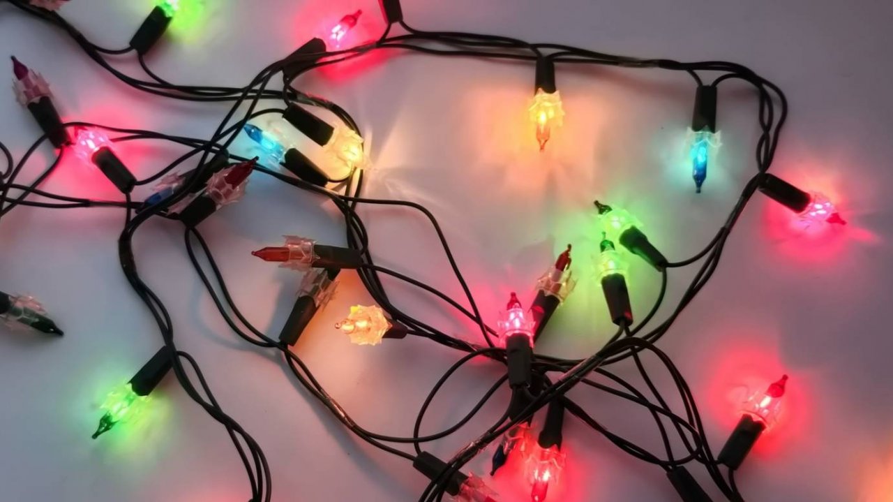 Ёлочная гирлянда, 50 ламп