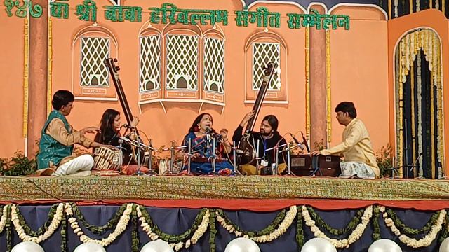 Raga Darbari kanada#Vocal#Vidushi Anjana Nath#147 th Baba Hariballav classical music fest2022