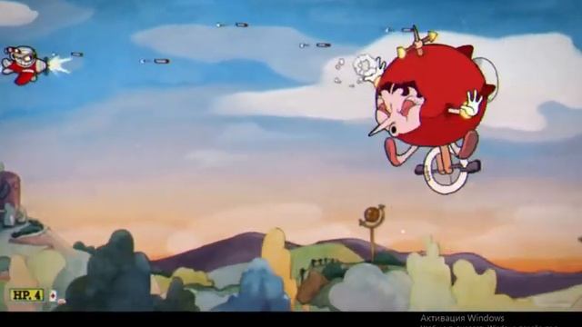 cuphead овощной салат и небесная кара
