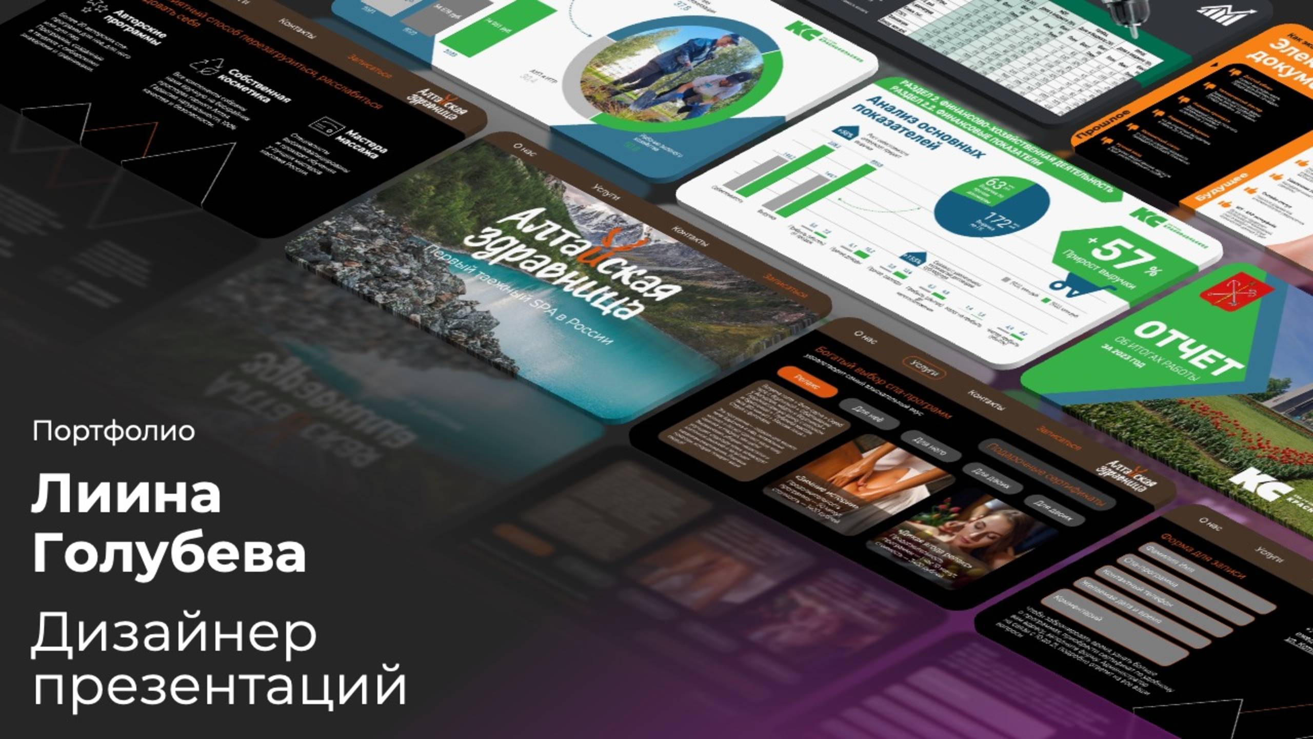 Портфолио Дизайн Презентаций