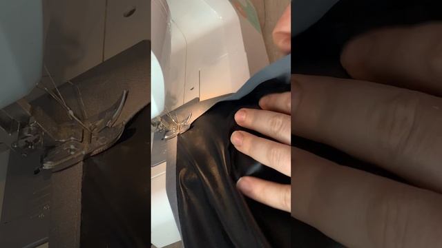 Подшить штору