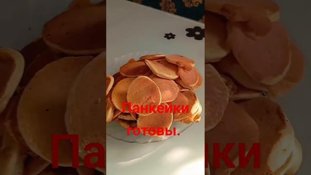 Очень вкусные панкейки с шоколадом