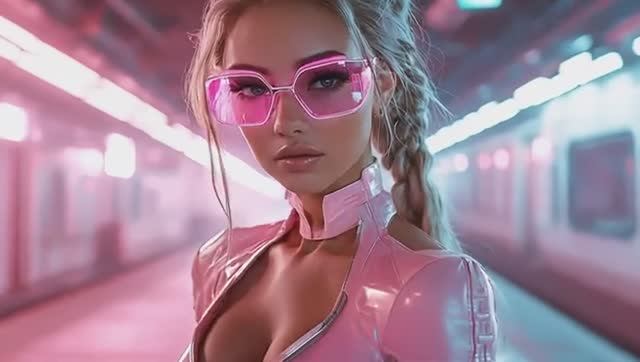 Cyberpunk 2177 Neon Dreams AI Short
