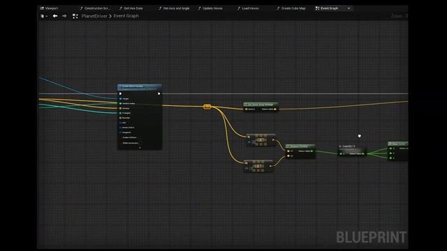 Marching Cubes. Интеграция с планетой. Макароны с сыром. (UE5, BP, C++)