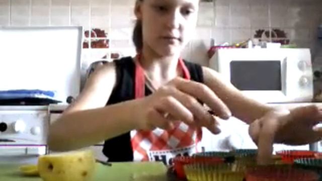 пеку капкейки с яблоками и корицей!