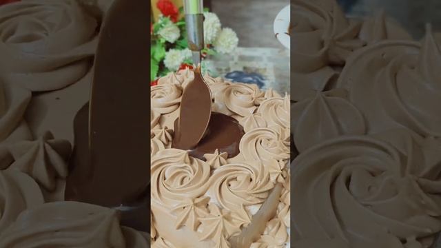 Chocolate Cake Decoration | Cake Shorts