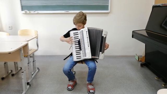 A. Dorenskiy Brilliant fingers.  Krasnoborov Misha 10 years old