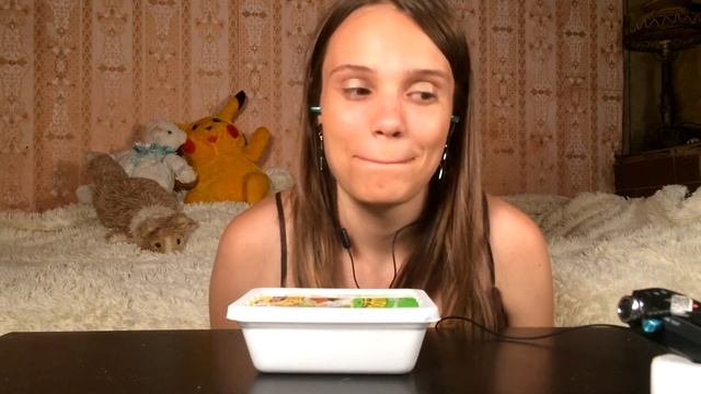 АСМР Мукбанг ДОШИРАК ЛАПША 🍜 ASMR EATING NOODLES MUKBANG RUSSIAN WHISPER