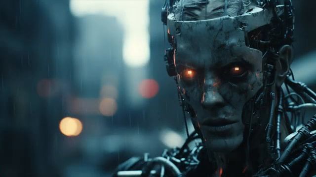 Cyborg Zombies roaming the streets