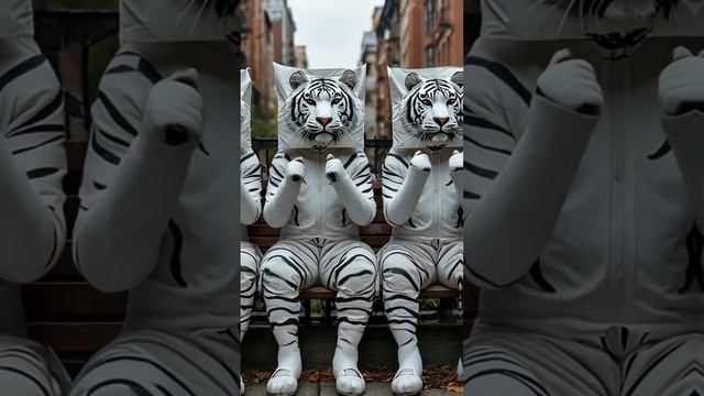 Tigers are dancing #ai
