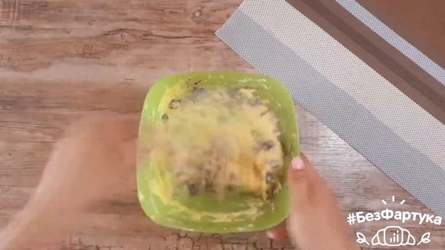 Кукурузные маффины с голубикой