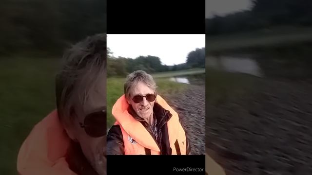 На катамаране с Валерой в Сургубском озере