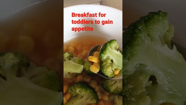 CORN SOUP WITH BROCCOLI #satisfying #shorts #youtubeshorts #asmrsound #shortvideo #soup