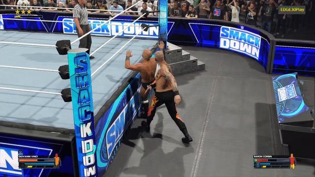 WWE2K24 GIOVANNI VINCI VS BARON CORBIN