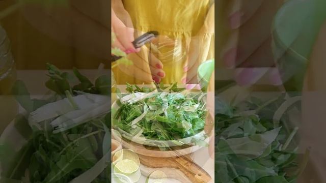 Se convertirá en tú favorita... 😋 Ensalada de Rúcula y Queso Parmesano 🥗😋