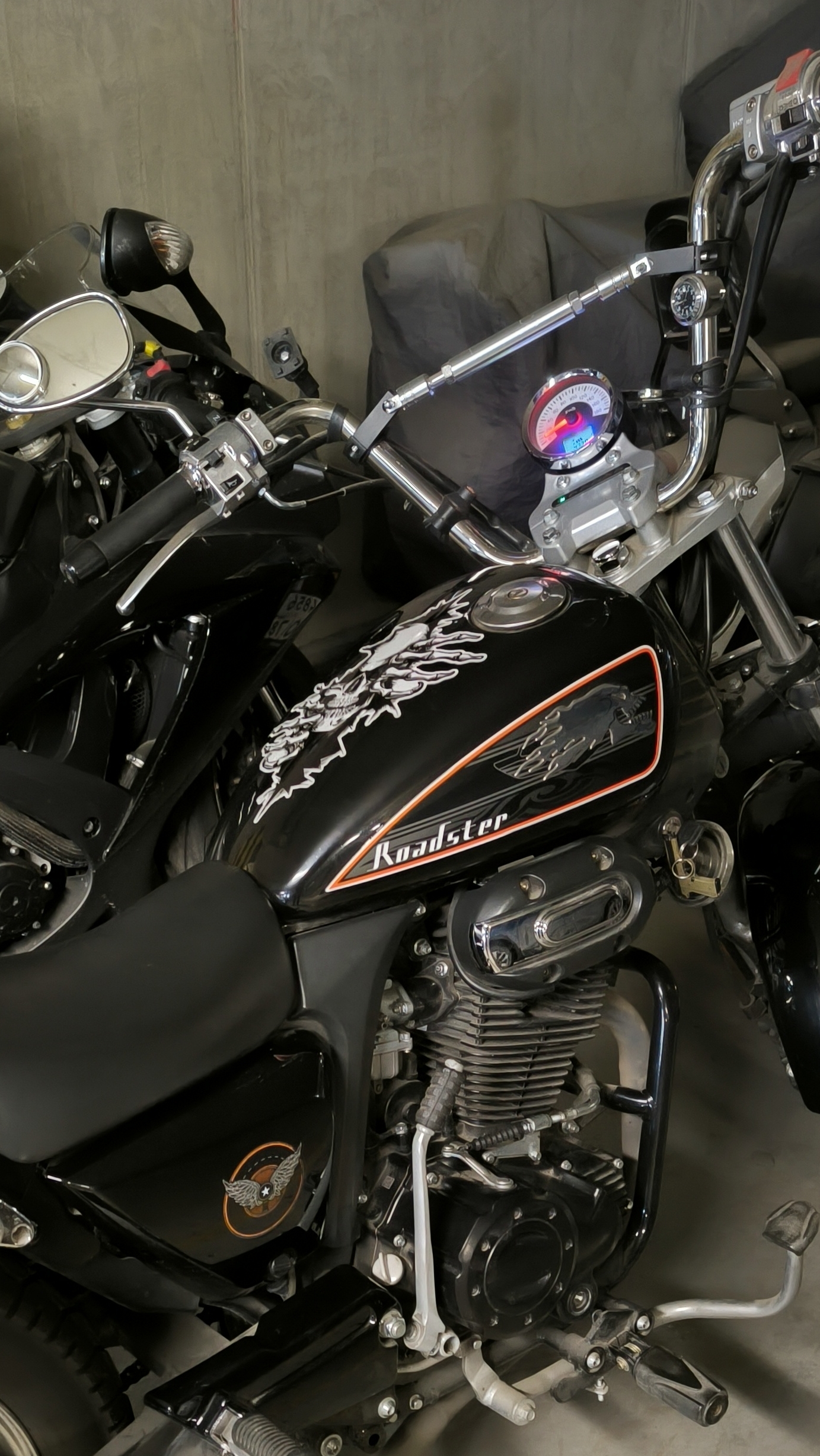 Harley с АлиЭкспресс , как он зимует