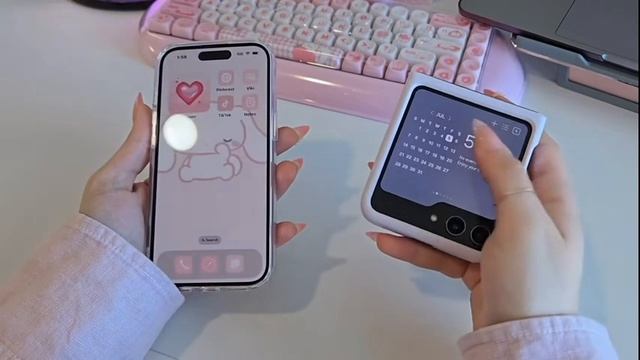 Как выглядит iPhone 15 в розовом Распаковка с эстетикой 🎀📲✨