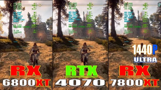 RX 6800XT vs RTX 4070 vs RTX 7800XT // PC GAMES BENCHMARK TEST ||