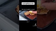 300 calorie breakfast sandwich | Losing60pounds | Day 7 #food #diet #breakfast #cooking #shorts