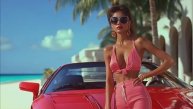 Miami Beach 1980 🌅 Nostalgia AI Short Miami Vice Synth Wave