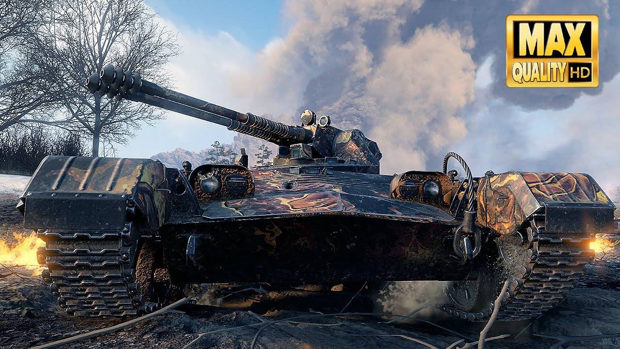 Боевик с высоким уроном от Тесака - World of Tanks