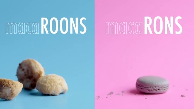 Macaroons or Macarons?