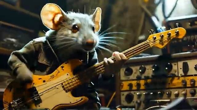 Djenty Mice - Turbo Squeak  Metal AI Music Video