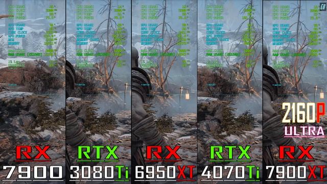 RX 7900 vs RTX 3080Ti vs RX 6950XT vs RTX 4070Ti vs RX 7900XT || NEW DRIVER ||