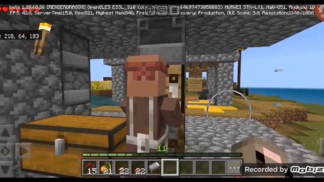 Что произошло с моей деревней, пока я был в лесу на один день в Minecraft