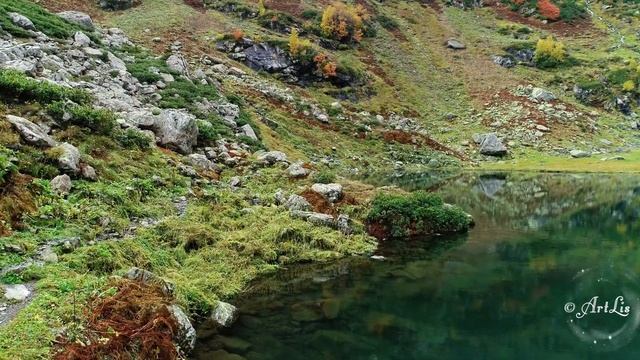 Озеро Мзымна (Мзы) осенью | Абхазия