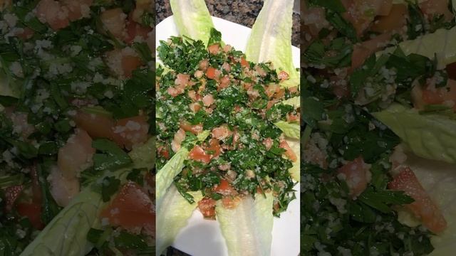 Tabbouleh Lebanese salad