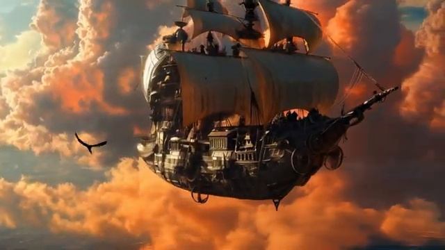Steampunk Sky Pirates Golden Plunder