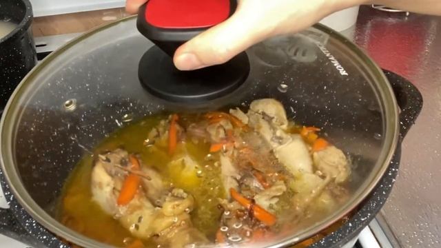 Дәмі тіл үйіретін палау әзірлейміз.Самый вкусный плов .Казакша