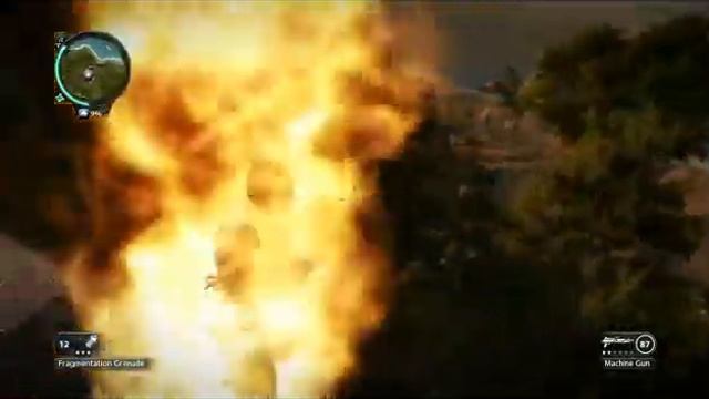 Just Cause 2 Rico is Fireproof!!