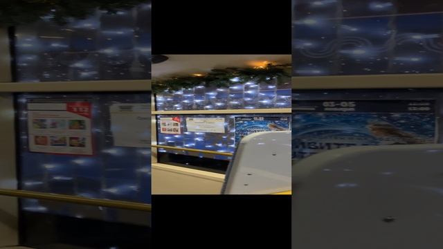 Новогодний химкинский троллейбус Тролза-5265 Мегаполис маршрут 202 Метро Планерная – ул. Дружбы