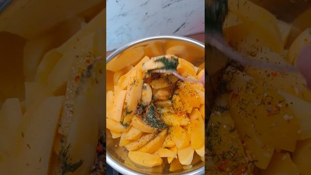 ВКУСНАЯ КАРТОШКА#shorts