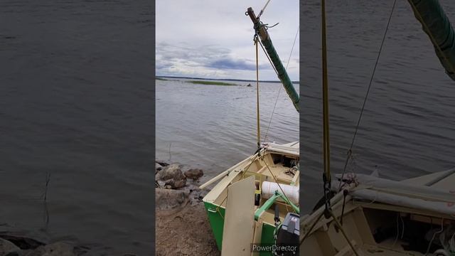 Батя отдыхает, лодка на стоянке 2022.07.15