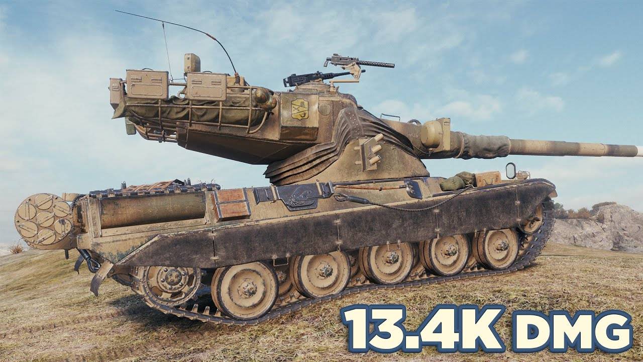 AMX 50 B • 13,4 тыс. DMG, 10 УБИЙСТВ • Игровой процесс WoT