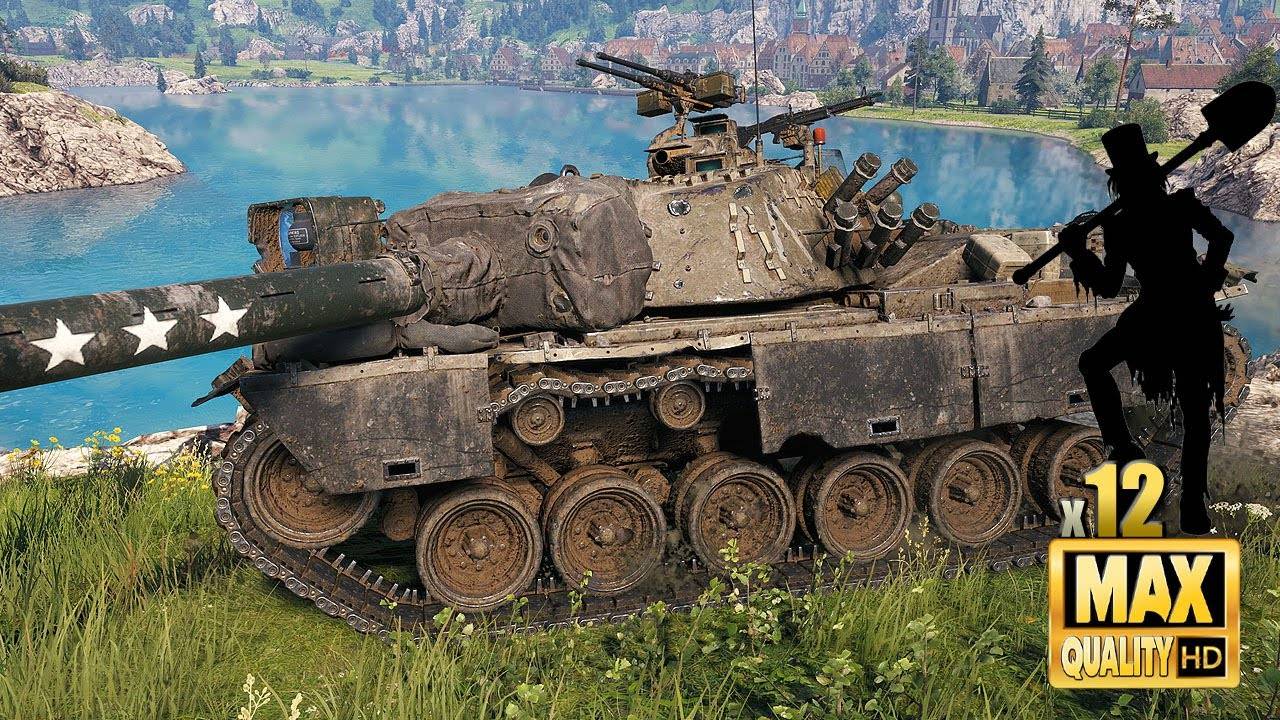 sДоминирование T110E4 и боевик с 12 убийствами - World of Tank