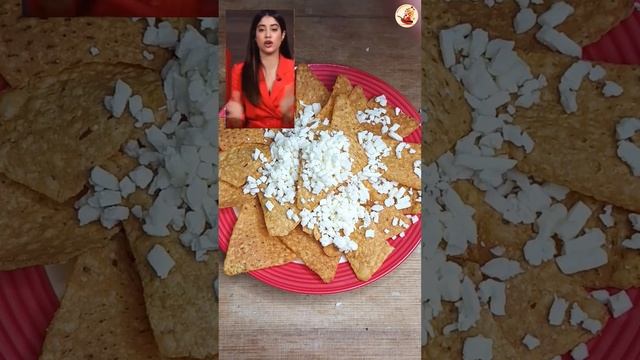 Janhvi Kapoor's Favorite Cheese Nachos 🧀 🤗 #shorts #nachos #cheesenachos #recreatingrecipe