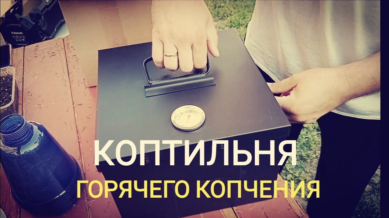 Обзор коптильни горячего копчения Forester с термометром 25×26 см