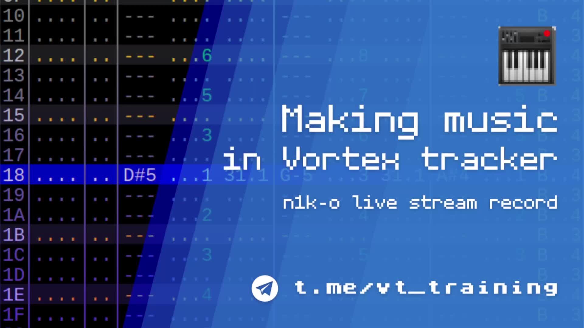 #30 - Vortex Stream: making a track for realtime music compo, 05.01.2025