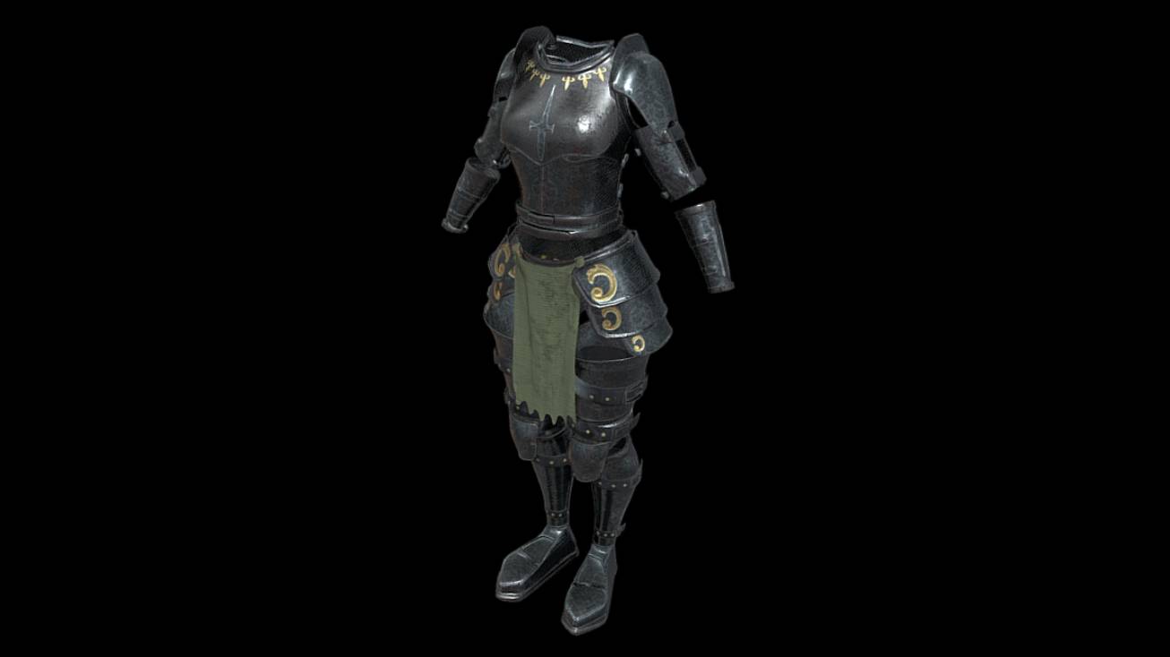 medieval armor в 3D от leoxx300