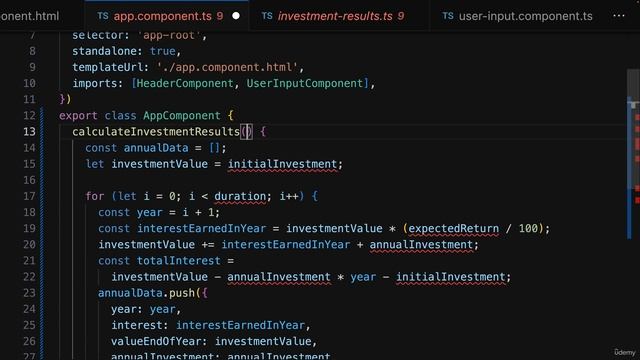 79 - Calculating the Annual Investment Data