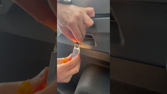 Замена плафона багажника Москвич 3 / JAC JS4 на LED от WAG