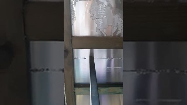 сварка алюминия вид из внутри