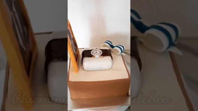 Surprise Watch Birthday cake for Men #shorts #youtubeshorts