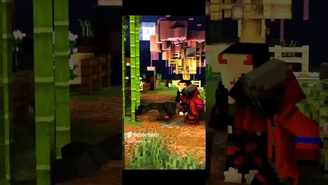 У святого дерева💞 (Animation Minecraft) #animation #мем #shorts #reis&focus