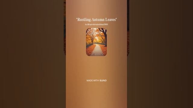 Lo-fi. Rustling Autumn Leaves