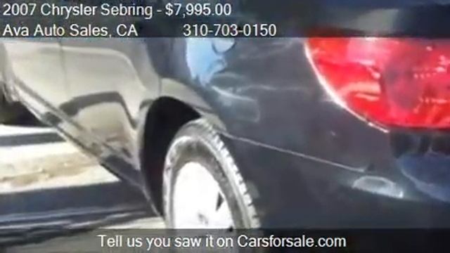 2007 Chrysler Sebring LX for sale in INGLEWOOD, CA 90301 at
